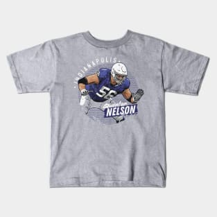 Quenton Nelson Indianapolis Dots Kids T-Shirt